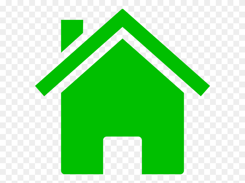 600x568 House Icon Green House Clipart Silhouette, First Aid, Symbol, Logo HD PNG Download