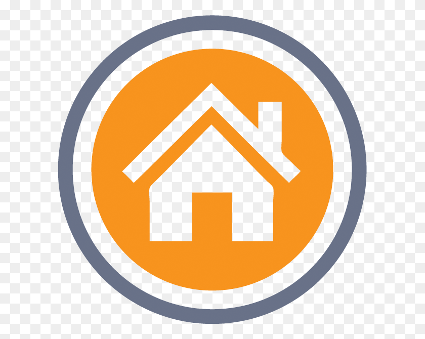 610x610 House Icon Images Usseekcom House Sign, Symbol, Recycling Symbol, Logo HD PNG Download