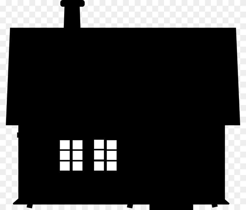House Modern Shilouette Transparent PNG