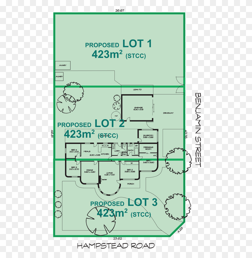502x800 House Sold In Manningham Sa81 Hampstead Rd Ago A Farfalla, Plan, Plot, Diagram HD PNG Download