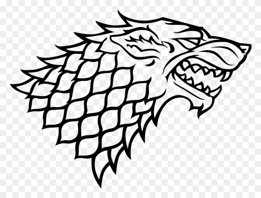 921x685 House Stark Sigil By Dutchlion Game Of Thrones Sigils House Stark Logo, Astronomy, Outer Space, Space HD PNG Download