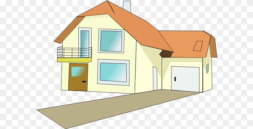 601x430 House Vector House Clip Art, Garage, Indoors, Architecture, Building Clipart PNG