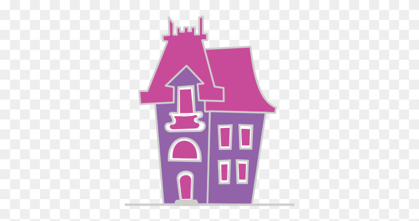 341x384 House Vector Victorian House, Cross, Symbol, Urban HD PNG Download