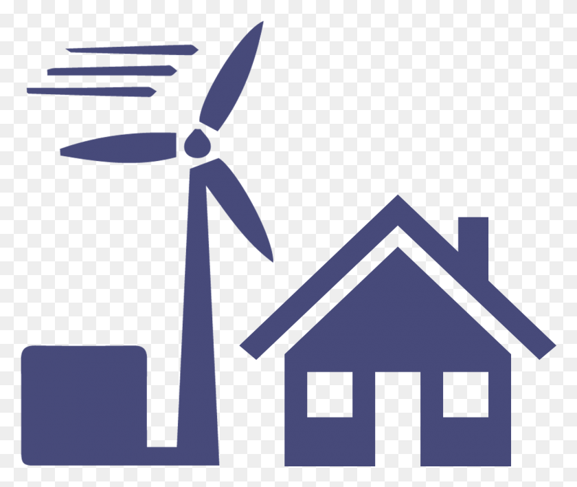 1230x1023 House Wind Turbine House, Machine, Engine, Motor HD PNG Download