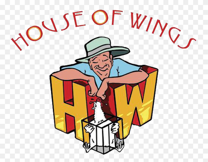 758x594 Иллюстрация Логотипа Houseofwings, Человек, Человек, Текст Hd Png Скачать