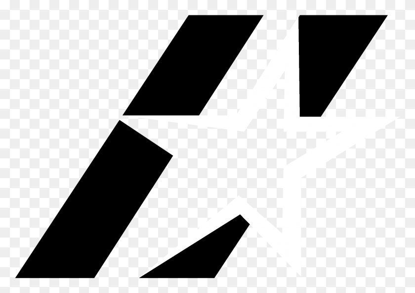 2191x1497 Houston Astros 2 Logo Black And Ahite, Cross, Symbol, Star Symbol HD PNG Download