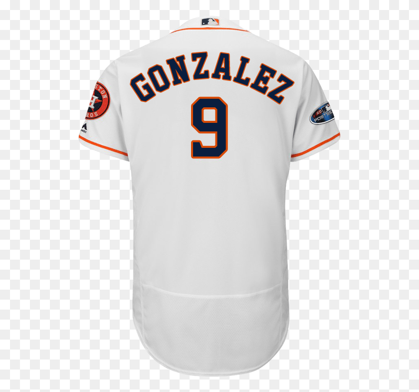 529x725 Houston Astros White 2018 Postseason Marwin Gonzalez Houston Astros, Clothing, Apparel, Shirt Descargar Hd Png