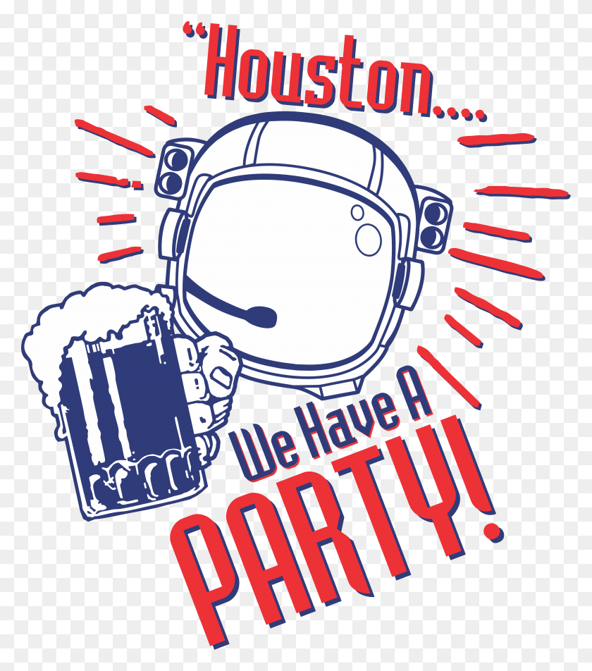 5026x5751 Houston Party Rental Red And Black Logo Illustration, Poster, Advertising, Flyer Hd Png Скачать