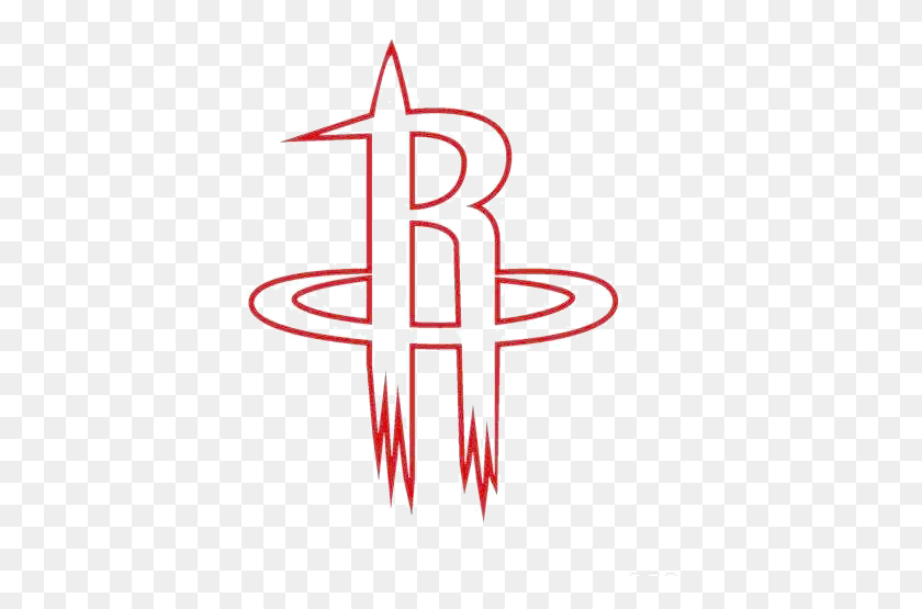 396x495 Houston Rockets 2011 12 Nba Season Cleveland Cavaliers Houston Rockets, Cross, Symbol, Logo HD PNG Download