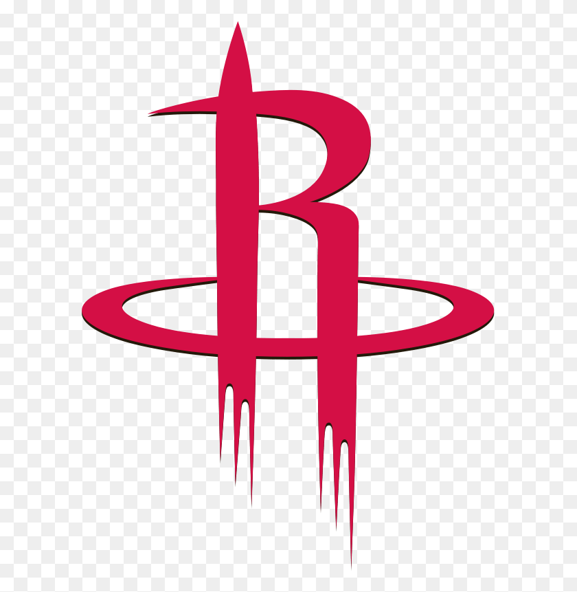 601x801 Houston Rockets Houston Rockets Logo Svg, Cross, Symbol, Number HD PNG Download