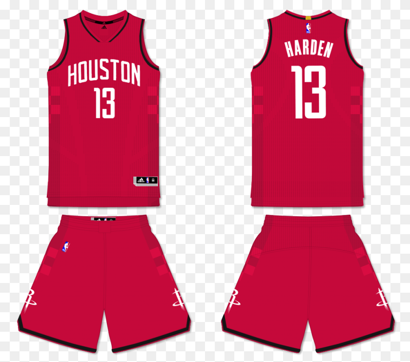 1024x904 Houston Rockets Jersey Redesign, Clothing, Shirt, Shorts Transparent PNG