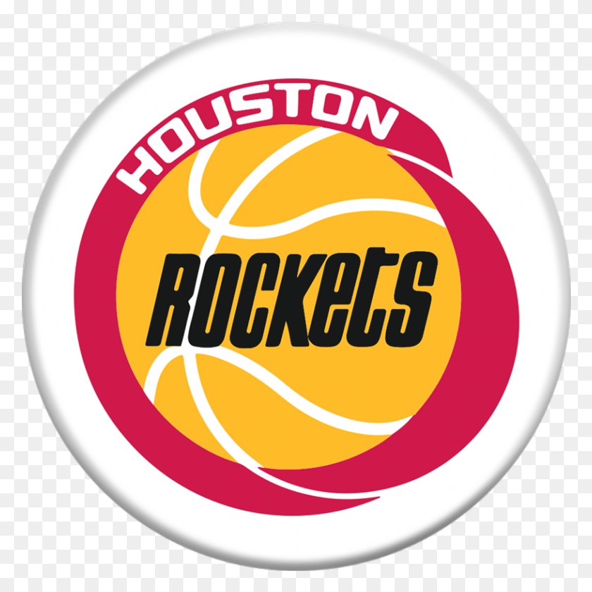 816x816 Houston Rockets Logo Color, Symbol, Trademark, Label HD PNG Download