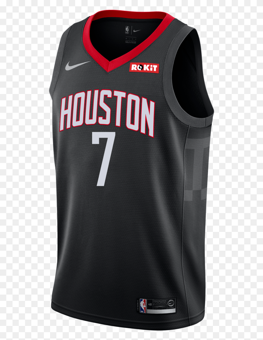 530x1025 Houston Rockets Nike Carmelo Anthony Statement Boston Celtics, Clothing, Apparel, Mobile Phone HD PNG Download