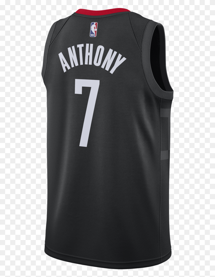 519x1025 Houston Rockets Nike Carmelo Anthony Statement Sports Jersey, Shirt, Clothing, Apparel HD PNG Download