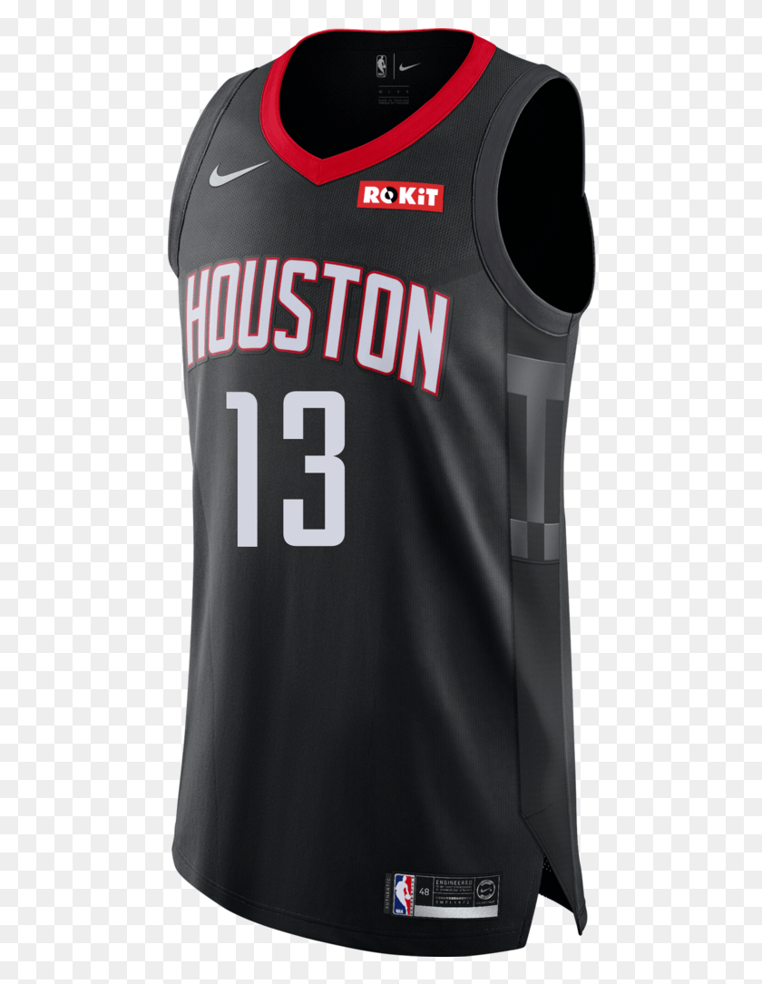474x1025 Houston Rockets Nike James Harden Statement Edition Houston Rockets Nike Jersey, Clothing, Apparel, Shirt HD PNG Download