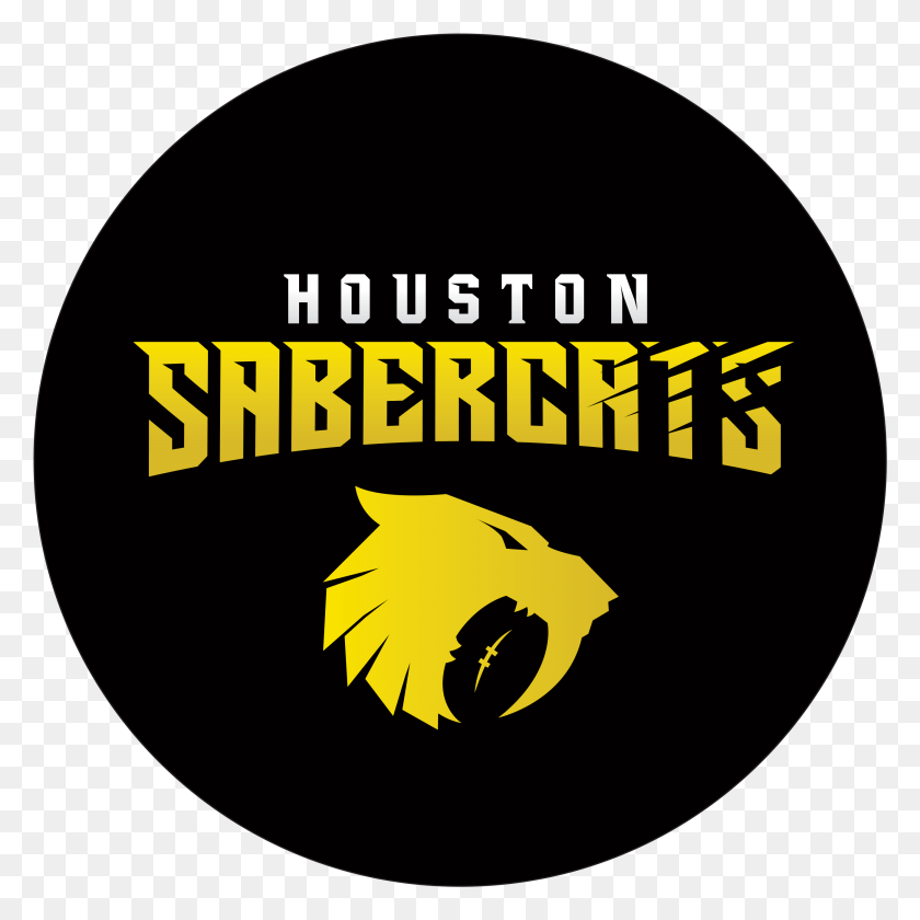 2600x2600 Houston Sabercats Houston Sabercats Logo, Poster, Advertisement, Flyer Descargar Hd Png