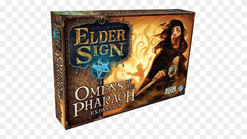 498x413 Hover To Zoom Elder Sign Omens Of The Deep, Poster, Advertisement, Person HD PNG Download