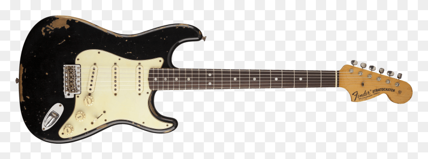 2393x777 Descargar Png Hover To Zoom Fender 60 Road Worn Stratocaster, Guitarra, Actividades De Ocio, Instrumento Musical Hd Png