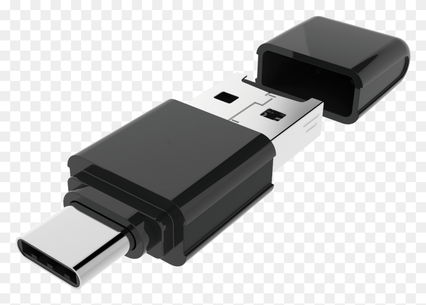 1077x751 Hover To Zoom Usb Flash Drive, Adapter, Plug HD PNG Download