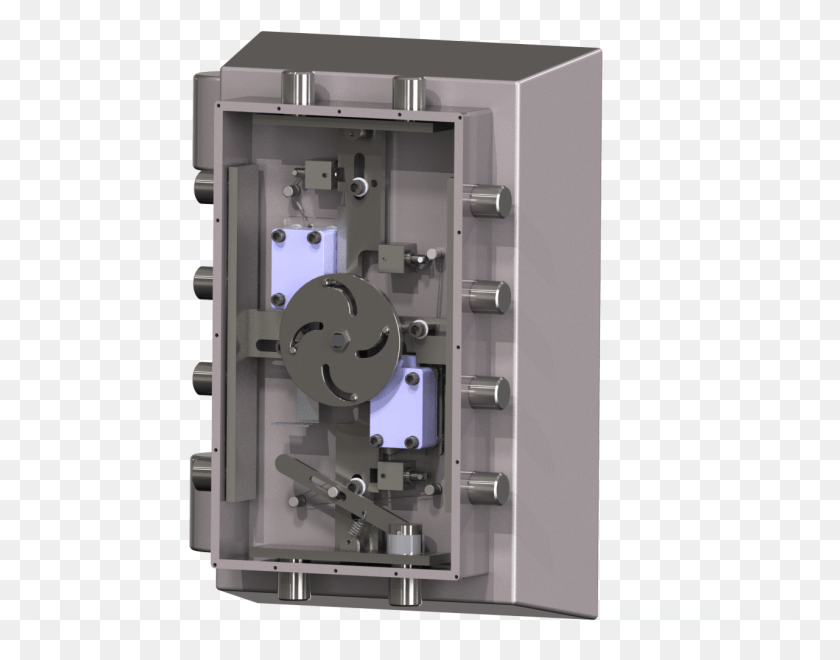 1281x986 How A Safe Is Designed Safe Door Mechanism, Machine, Mailbox, Letterbox HD PNG Download