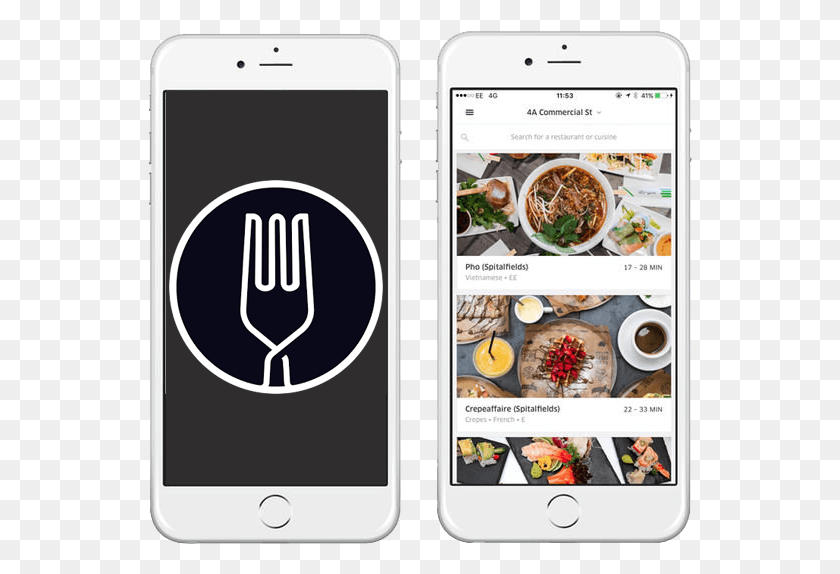 545x514 How And Why Ubereats Is Gaining Attraction With Customers Uber, Mobile Phone, Phone, Electronics HD PNG Download