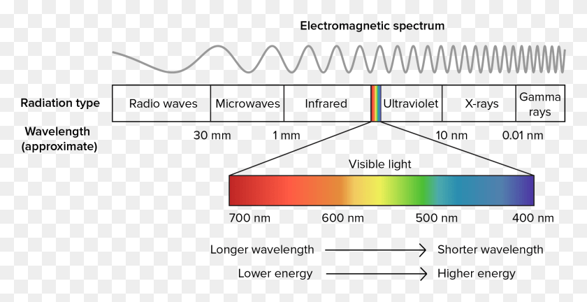 2197x1048 How Color Light Sunshine And Art Can Reverse Aging Electromagnetic Spectrum, Plot, Nature, Outdoors Descargar Hd Png