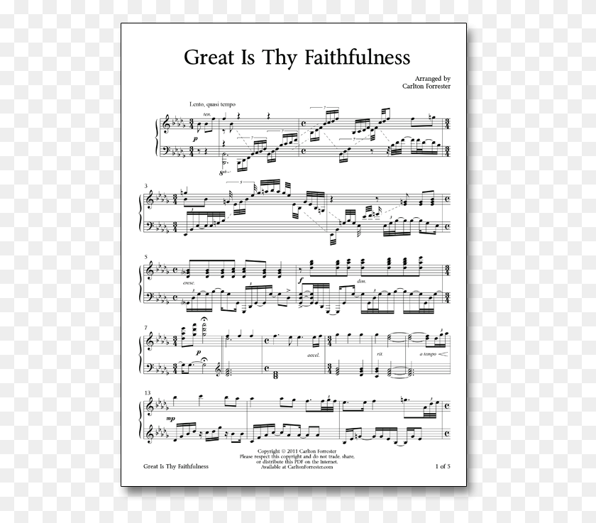 511x677 How Deep The Father39s Love For Us Chords Sheet Music, Text HD PNG Download