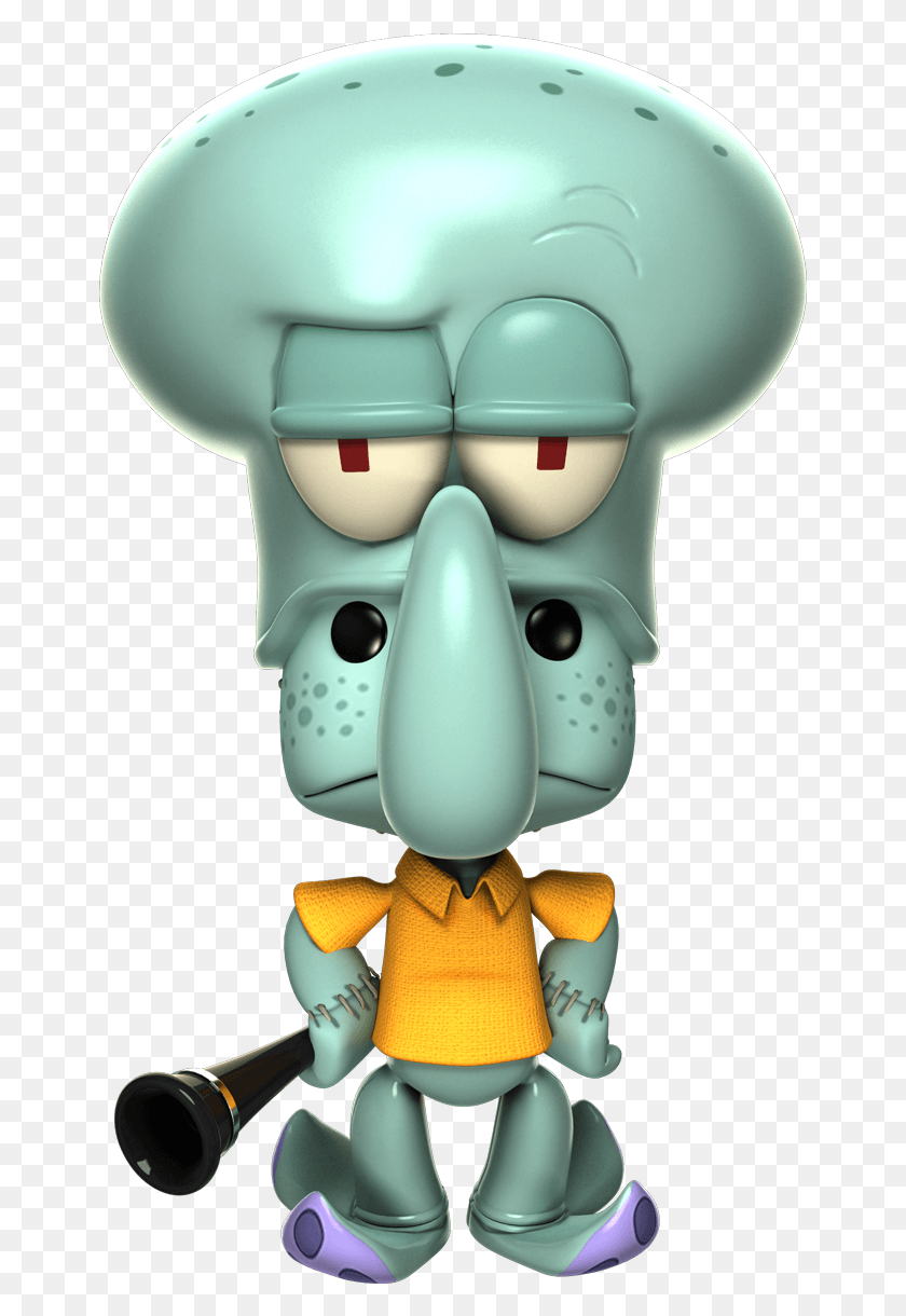 657x1160 How Did I Ever Get Surrounded By Such Loser Neighbors Sackboy Spongebob, Toy, Figurine, Nutcracker HD PNG Download