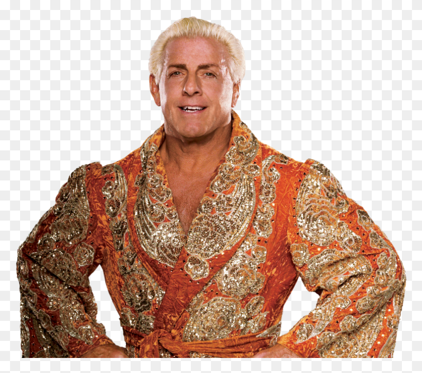 787x691 How Did Swidt Discover Ric Flair In The 90s Wrestling Ric Flair 2002, Clothing, Apparel, Person HD PNG Download