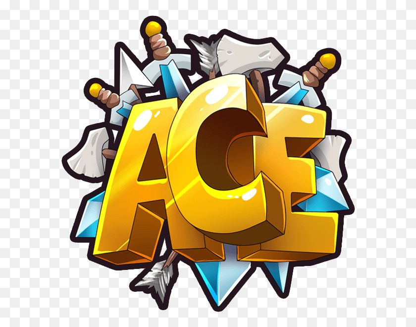 594x599 How Do I Create A Server Discord Minecraft Server Icon Ace, Roller Coaster, Amusement Park, Coaster HD PNG Download
