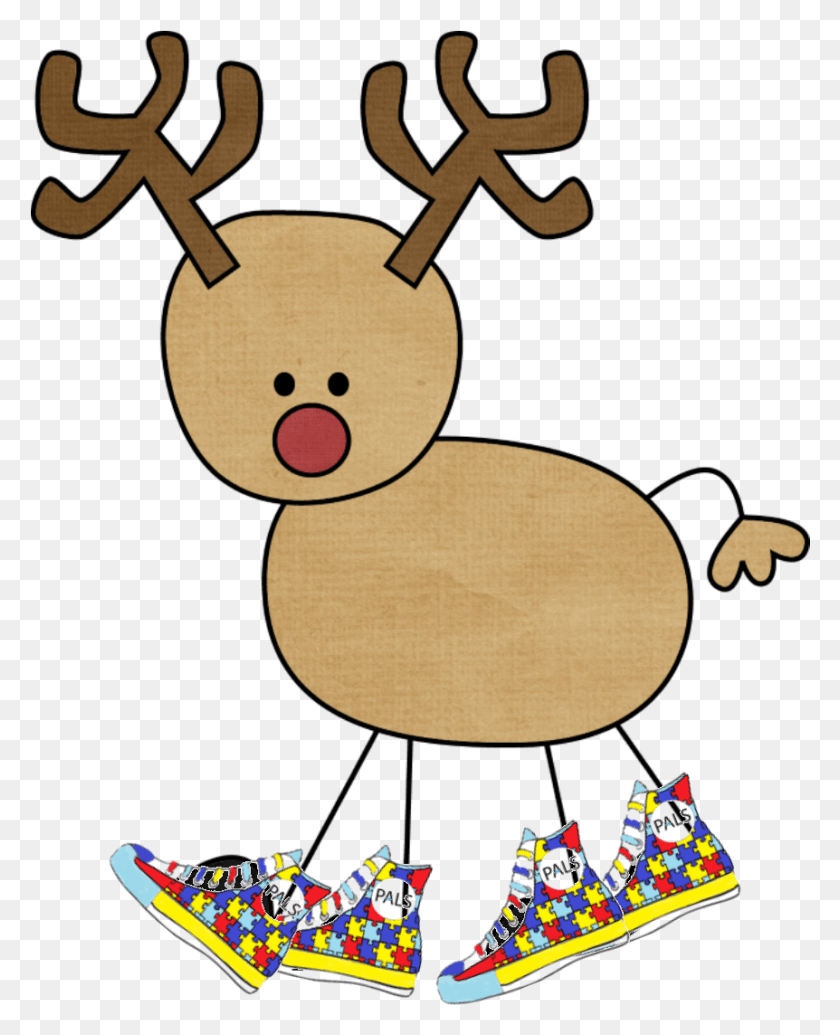 862x1078 How Do I Sign Up Reindeer Drawing, Shoe, Footwear, Clothing HD PNG Download