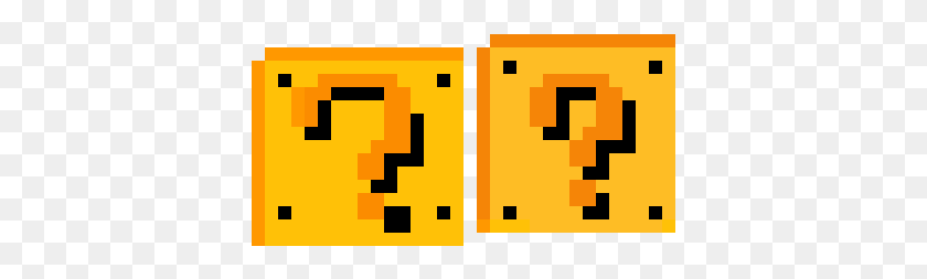 385x193 Descargar Png / Cómo Dibujar El Bloque De Preguntas, Bloque De Preguntas De Super Mario, Pac Man, Primeros Auxilios, Código Qr Hd Png