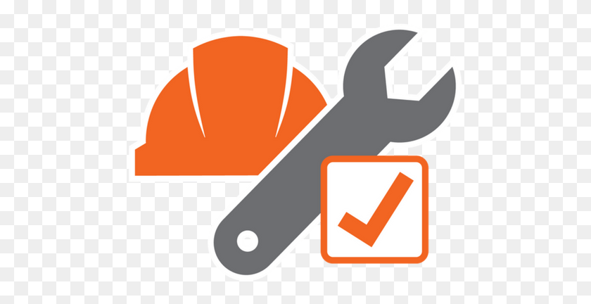 478x372 How Mypm Works Plant Maintenance Logo, Wrench, Hand, Tool HD PNG Download