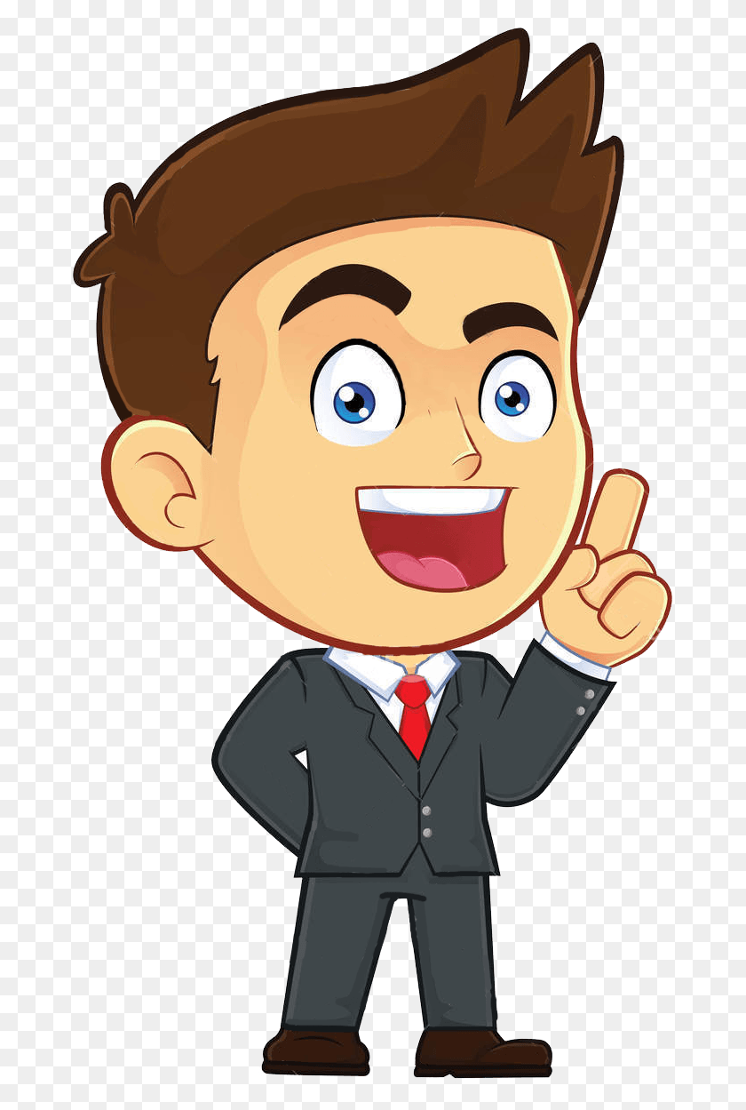 678x1189 How Pocketfsa Works Cartoon Businessman Clipart, Tie, Accessories, Accessory HD PNG Download