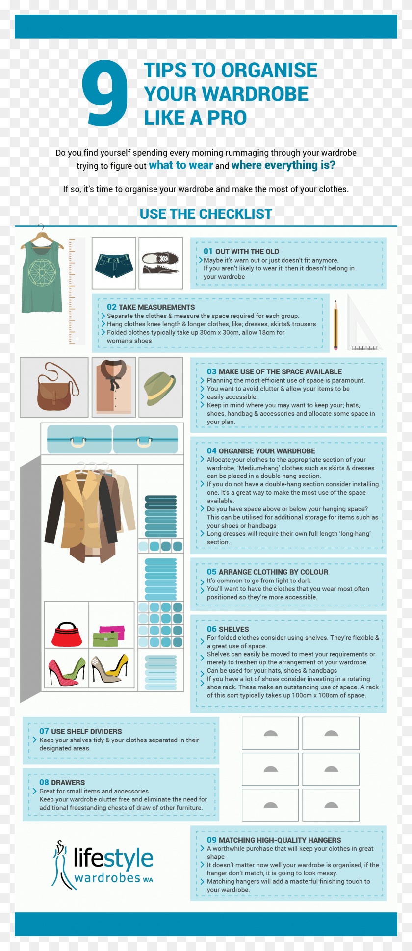 1250x3011 How To Actually Reorganise Your Wardrobe From The Ground Pattern, Flyer, Poster, Paper HD PNG Download