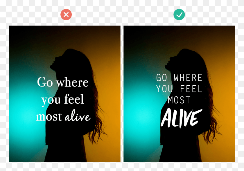 1042x708 How To Add Text To Images Quick Tips For Creating Social Silhouette, Poster, Advertisement, Flyer HD PNG Download
