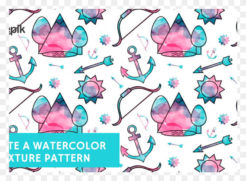1137x817 How To Create A Watercolor Texture Pattern Free Adobe Visual Arts, Triangle, Symbol, Paper HD PNG Download