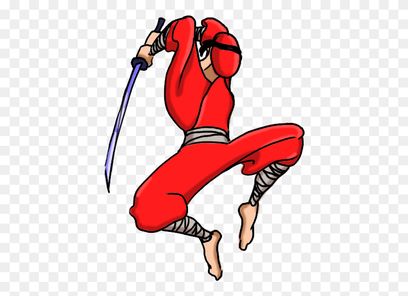 416x549 Cómo Dibujar Un Ninja De Dibujos Animados Paso A Paso Ninjas De Dibujos Animados Rojos, Persona, Human, Actividades De Ocio Hd Png Descargar