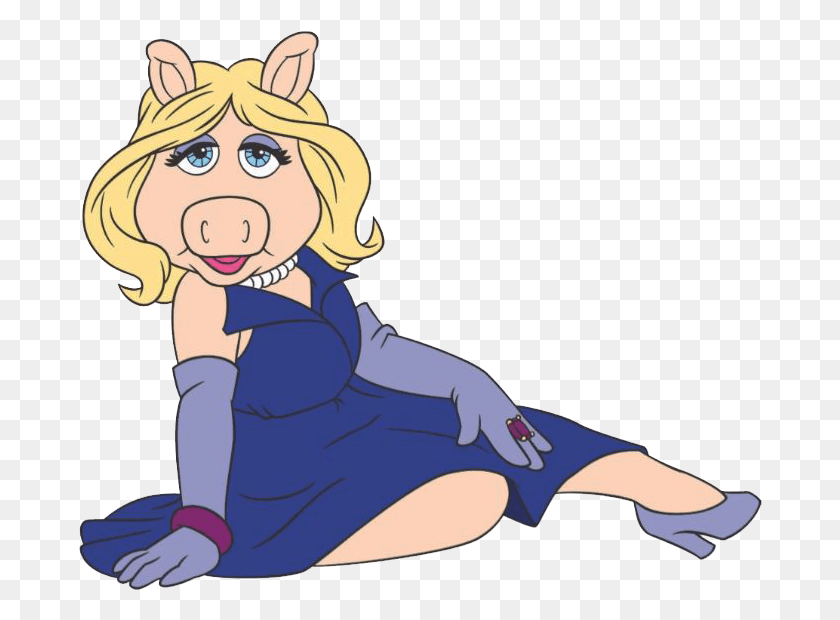 684x560 How To Draw A Muppet Images Of Home Design Miss Piggy Cartoon, Person, Human, Female HD PNG Download