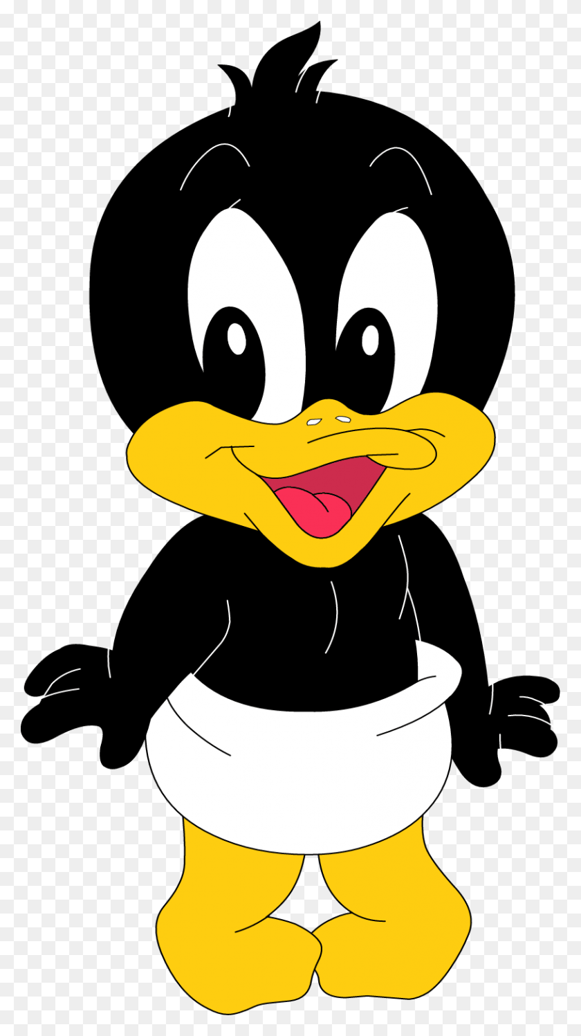 814x1500 How To Draw Baby Daffy Duck With Baby Daffy Cartoon Baby Daffy Duck And Bugs Bunny, Animal, Bird, Person HD PNG Download