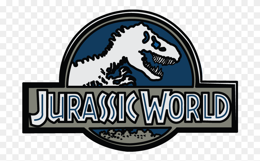 698x462 How To Draw Jurassic World Movie Brand Easy Step Jurassic World Logo Easy Drawing, Reptile, Animal, Dinosaur HD PNG Download