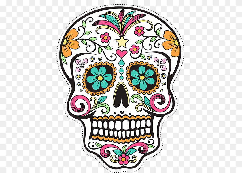 471x600 How To Draw Mexican Sugar Skulls, Art, Doodle, Drawing, Graphics PNG