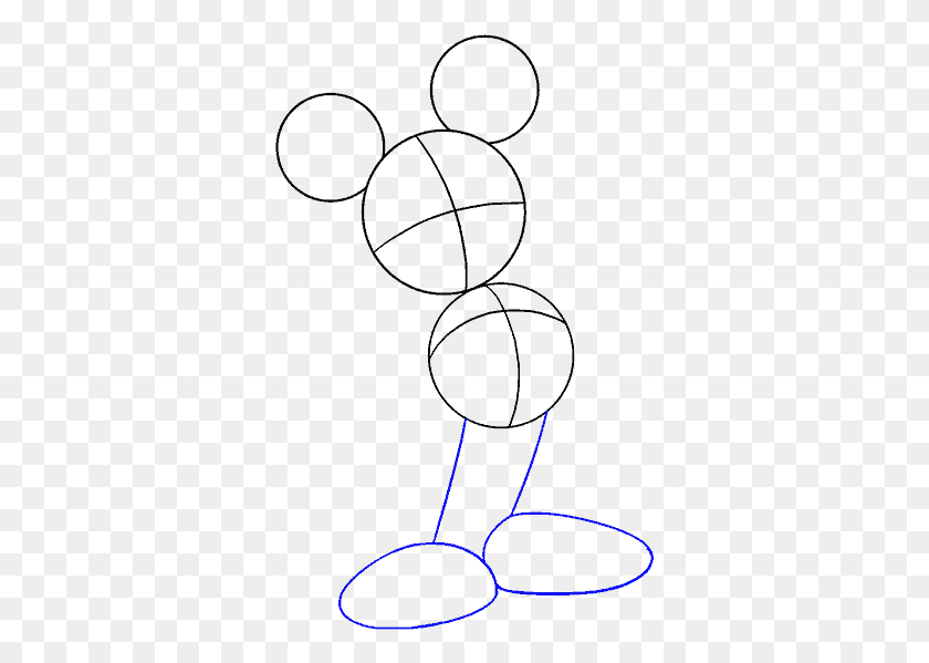 343x539 Descargar Pngcómo Dibujar Mickey Mouse Guías De Dibujo Fácil, Texto, Luz, Alfabeto Hd Png