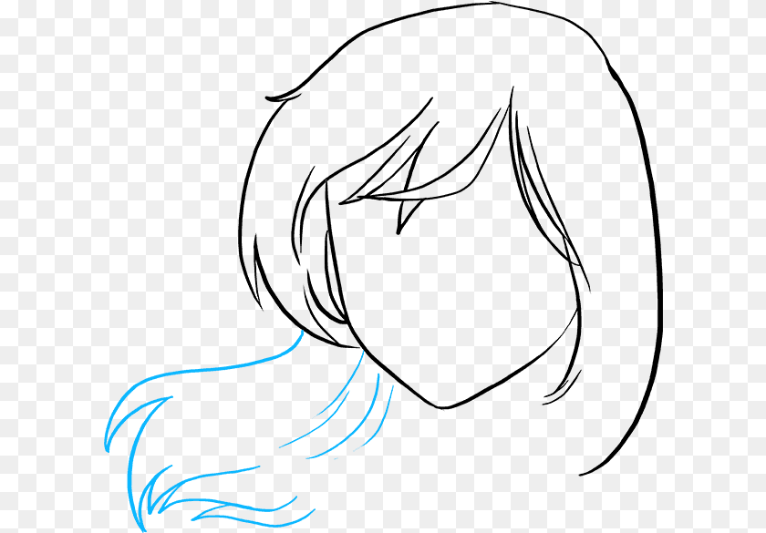 614x585 How To Draw Sad Anime Face Line Art, Pattern Transparent PNG