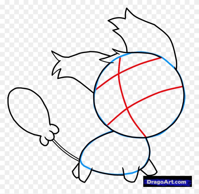 904x882 How To Draw Skittypokemon Step Drawing, Sphere, Astronomy, Outer Space HD PNG Download