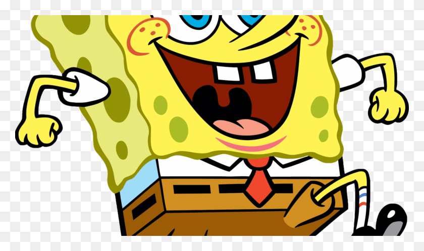 1366x768 How To Draw Spongebob Step By Easy Squarepantstoon Spongebob Squarepants, Plant, Label, Text HD PNG Download