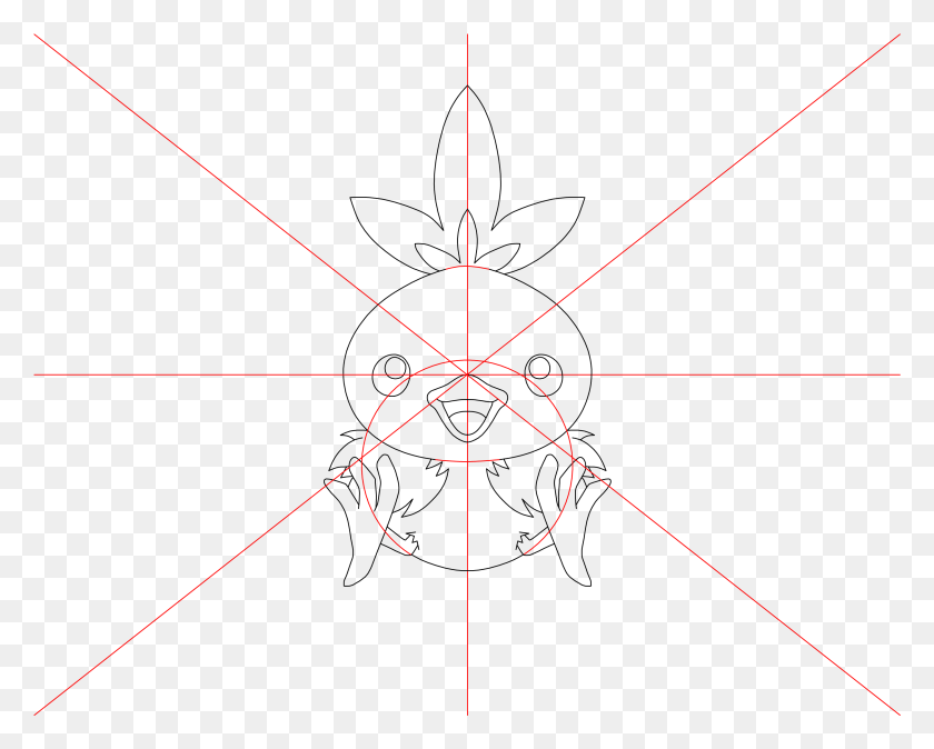 3024x2381 How To Draw Torchic Step Drawing, Ornament, Pattern, Utility Pole HD PNG Download