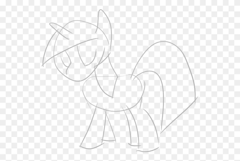 555x504 How To Draw Twilight Sparkle Cartoon, Text, Bow, Stencil HD PNG Download