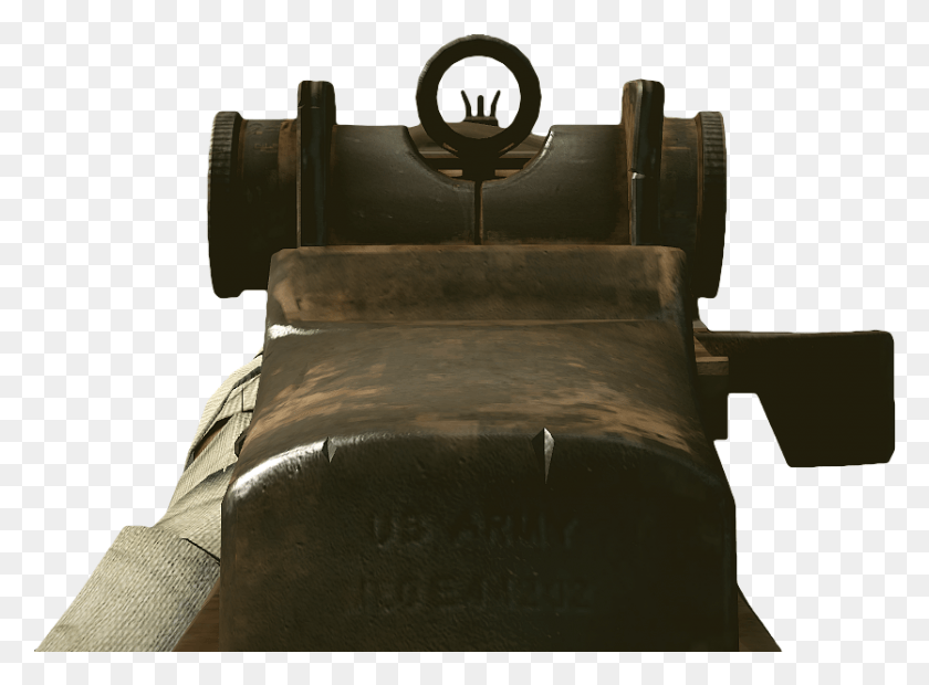 835x600 Как Получить M1 Garand В Infinite Warfare Cannon, Machine, Bronze, Military Hd Png Скачать