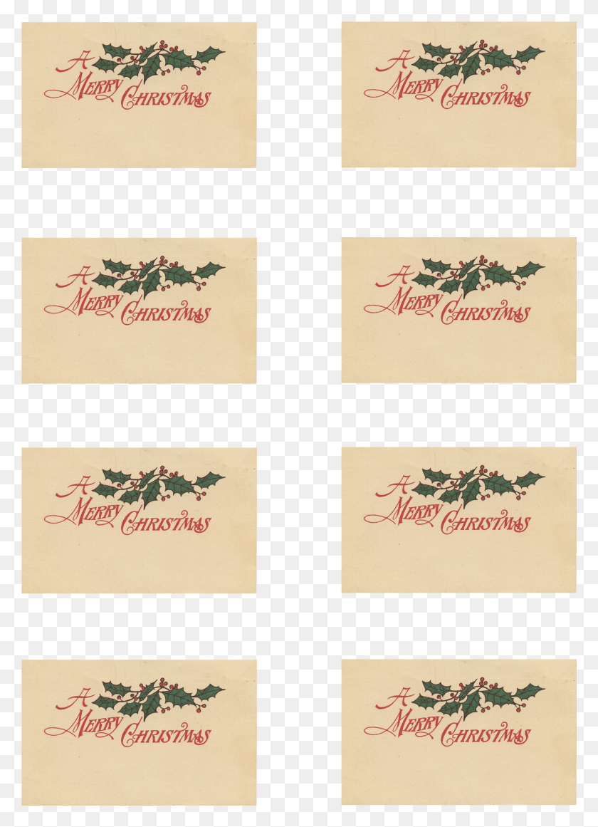 1969x2780 How To Make Vintage Gift Tag Place Cards Paper, Text, Handwriting, Calligraphy HD PNG Download